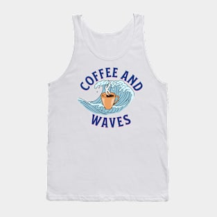 Coffee and Waves Tank Top